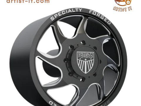FRONT SPECIALITY FORGED D032 WHEEL 3D MODEL 3D Baskı Modeli
