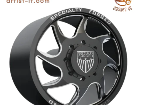 FRONT SPECIALITY FORGED D032 WHEEL 3D MODEL 3D Print Model