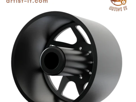 FRONT SPECIALITY FORGED D032 WHEEL 3D MODEL 3D Print Model