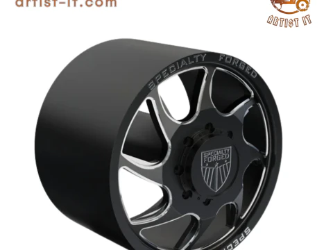FRONT SPECIALITY FORGED D032 WHEEL 3D MODEL 3D Print Model