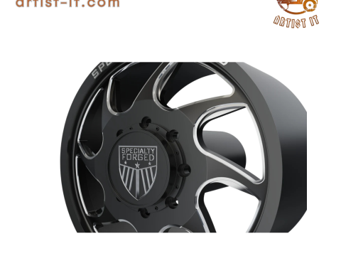 FRONT SPECIALITY FORGED D032 WHEEL 3D MODEL Modelo de impresión 3D