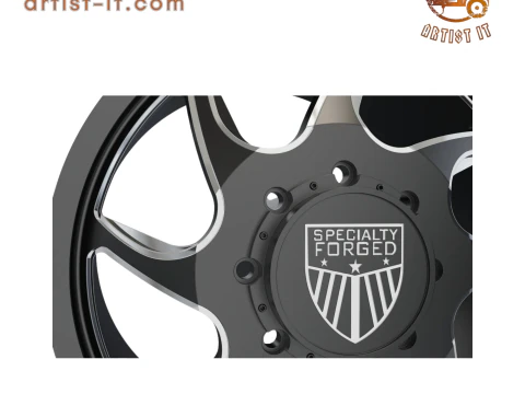 FRONT SPECIALITY FORGED D032 WHEEL 3D MODEL 3D Print Model