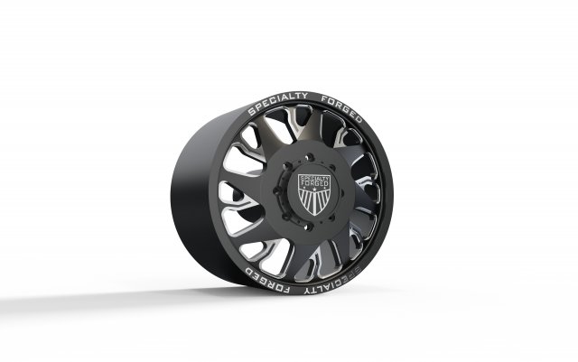 FRONT SPECIALITY FORGED D033 WHEEL 3D MODEL 3Dプリントモデル .c4d .max .obj .3ds .fbx .stl .blend