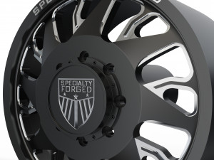 FRONT SPECIALITY FORGED D033 WHEEL 3D MODEL 3Dプリントモデル