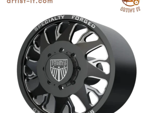 FRONT SPECIALITY FORGED D033 WHEEL 3D MODEL 3D Print Model