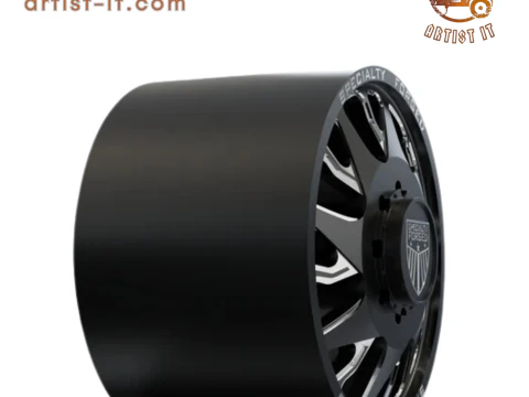 FRONT SPECIALITY FORGED D033 WHEEL 3D MODEL 3D Print Model