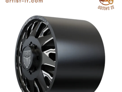 전면 특수 단조 D033 휠 3D 모델 3D 프린트 모델