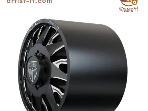 FRONT SPECIALITY FORGED D033 WHEEL 3D MODEL 3D Print Model