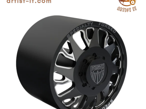 전면 특수 단조 D033 휠 3D 모델 3D 프린트 모델