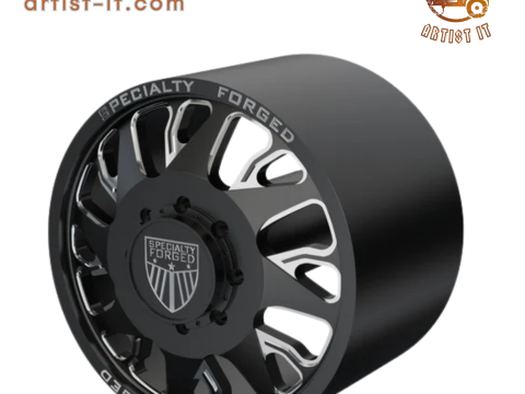 전면 특수 단조 D033 휠 3D 모델 3D 프린트 모델