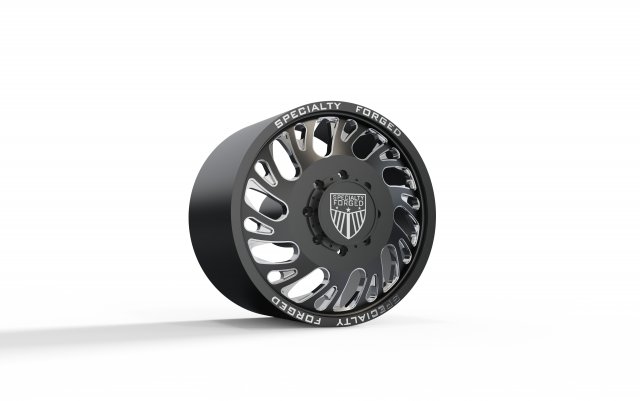 FRONT SPECIALITY FORGED D034 WHEEL 3D MODEL 3Dプリントモデル .c4d .max .obj .3ds .fbx .stl .blend 