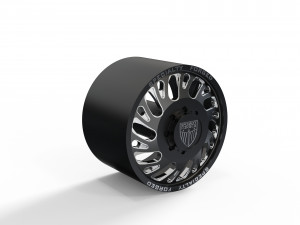 FRONT SPECIALITY FORGED D034 WHEEL 3D MODEL 3Dプリントモデル