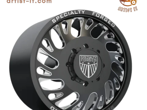 FRONT SPECIALITY FORGED D034 WHEEL 3D MODEL 3D Print Model