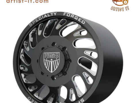 FRONT SPECIALITY FORGED D034 WHEEL 3D MODEL Model Cetak 3D