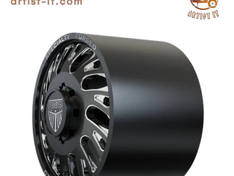FRONT SPECIALITY FORGED D034 WHEEL 3D MODEL 3D Print Model