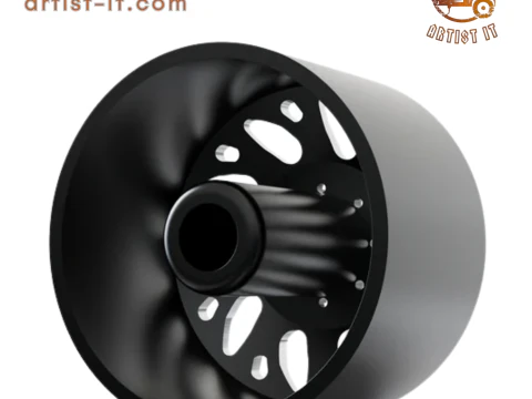 FRONT SPECIALITY FORGED D034 WHEEL 3D MODEL 3D Print Model