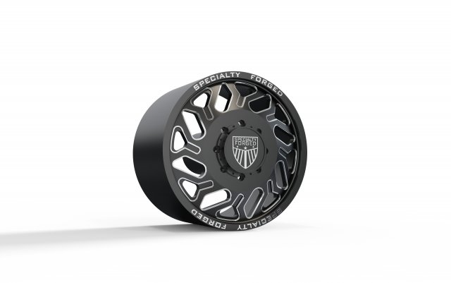 FRONT SPECIALITY FORGED D035 WHEEL 3D MODEL 3D प्रिंट मॉडल .c4d .max .obj .3ds .fbx .stl .blend 