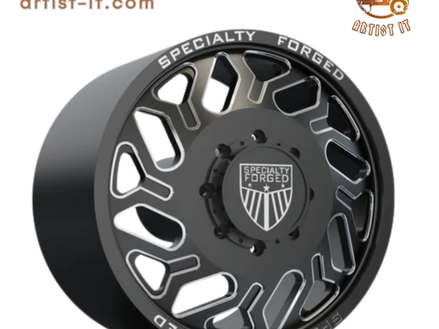 FRONT SPECIALITY FORGED D035 WHEEL 3D MODEL 3D printmodel