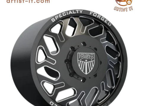 FRONT SPECIALITY FORGED D035 WHEEL 3D MODEL 3D Print Model