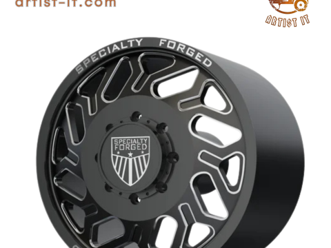 FRONT SPECIALITY FORGED D035 WHEEL 3D MODEL 3Dプリントモデル