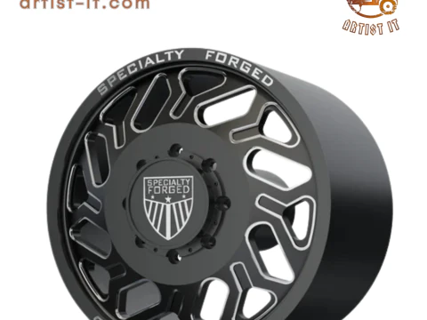 FRONT SPECIALITY FORGED D035 WHEEL 3D MODEL 3D Print Model