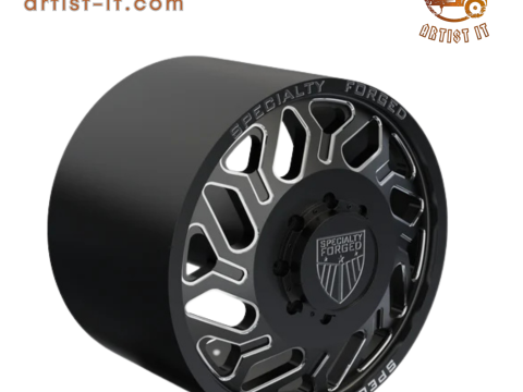 FRONT SPECIALITY FORGED D035 WHEEL 3D MODEL 3Dプリントモデル
