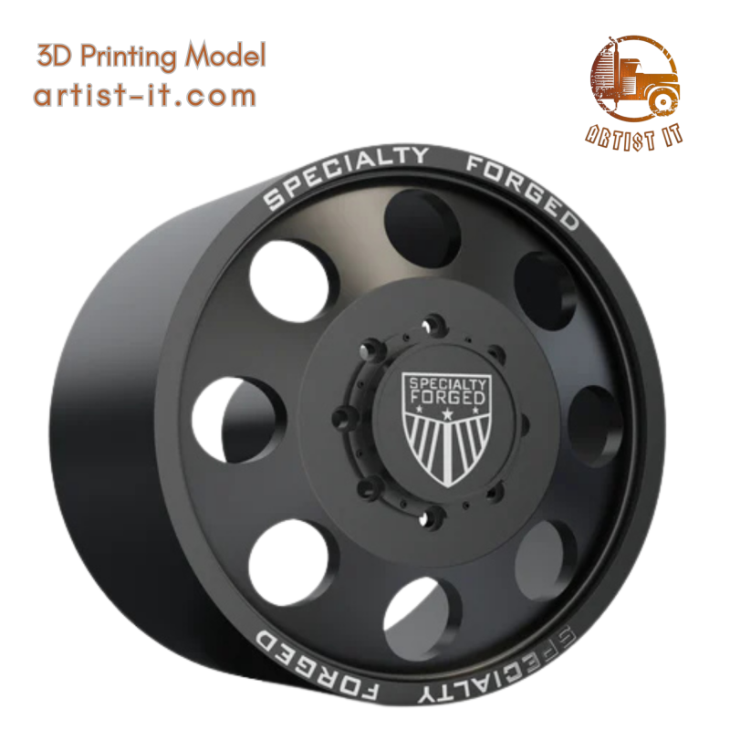 FRONT SPECIALITY FORGED D700 WHEEL 3D MODEL 3D Druckmodell .c4d .max .obj .3ds .fbx .stl .blend 