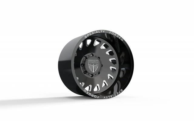 REAR SPECIALITY FORGED D001 WHEEL 3D MODEL Modelo de impresión 3D .c4d .max .obj .3ds .fbx .stl .blend 