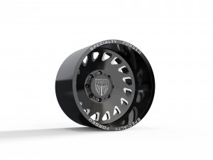 REAR SPECIALITY FORGED D001 WHEEL 3D MODEL 3D Print Model