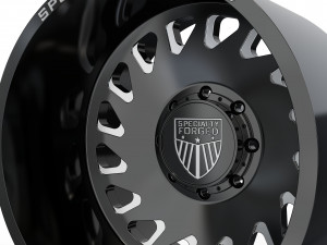 REAR SPECIALITY FORGED D001 WHEEL 3D MODEL Modelo de impresión 3D