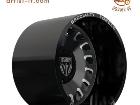 REAR SPECIALITY FORGED D001 WHEEL 3D MODEL 3D Print Model