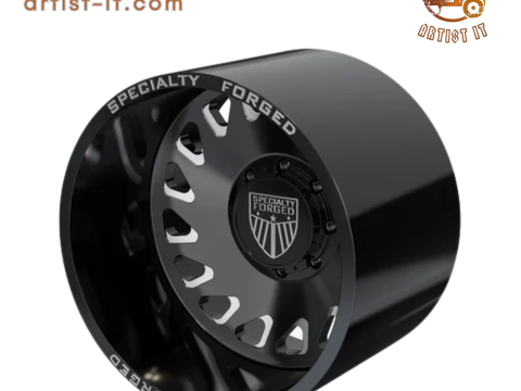 REAR SPECIALITY FORGED D001 WHEEL 3D MODEL 3D Print Model