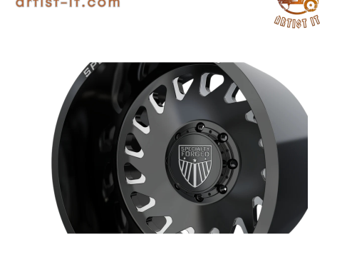 REAR SPECIALITY FORGED D001 WHEEL 3D MODEL 3D Print Model
