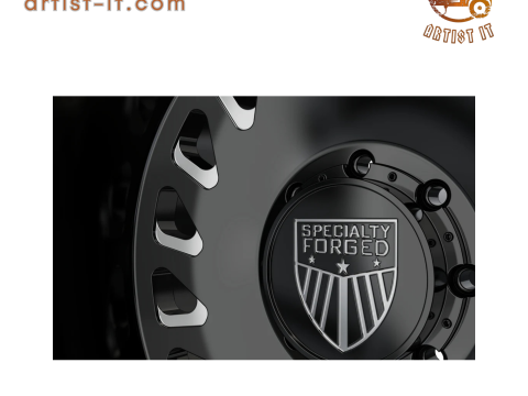 REAR SPECIALITY FORGED D001 WHEEL 3D MODEL 3D Print Model