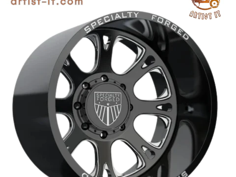 REAR SPECIALITY FORGED D002 WHEEL 3D MODEL 3D Print Model