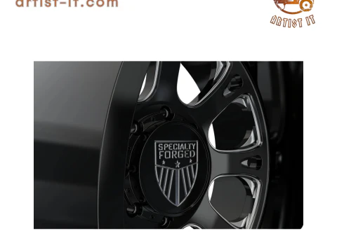 REAR SPECIALITY FORGED D002 WHEEL 3D MODEL 3D Print Model
