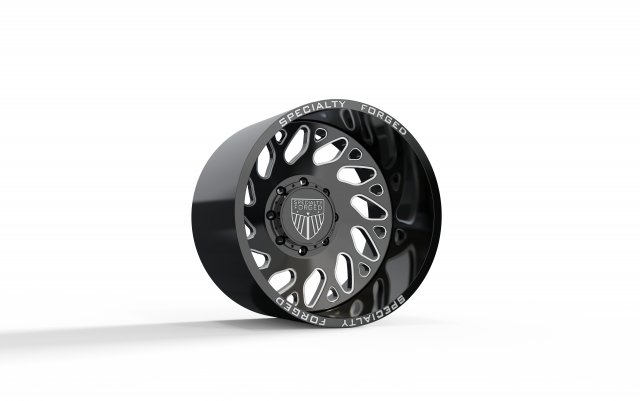 REAR SPECIALITY FORGED D003 WHEEL 3D MODEL 3D Print Model .c4d .max .obj .3ds .fbx .stl .blend 