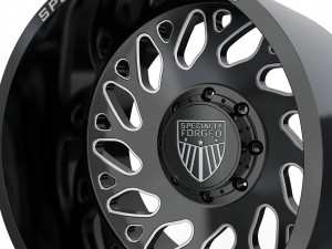 REAR SPECIALITY FORGED D003 WHEEL 3D MODEL 3D Print Model