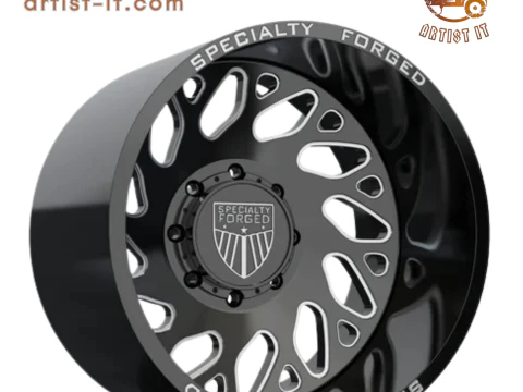 REAR SPECIALITY FORGED D003 WHEEL 3D MODEL 3D Print Model