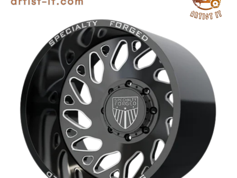 REAR SPECIALITY FORGED D003 WHEEL 3D MODEL 3D 打印模型