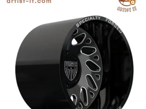 REAR SPECIALITY FORGED D003 WHEEL 3D MODEL 3D Print Model