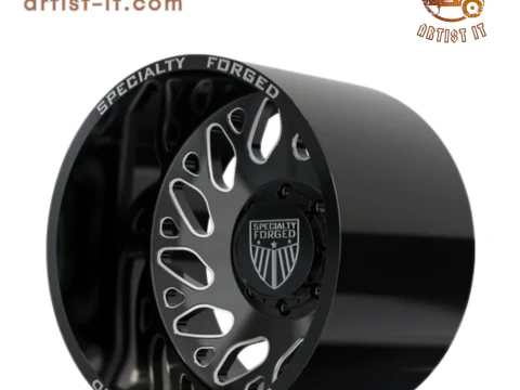REAR SPECIALITY FORGED D003 WHEEL 3D MODEL 3D Print Model