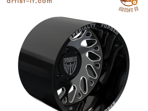 REAR SPECIALITY FORGED D003 WHEEL 3D MODEL 3D 打印模型