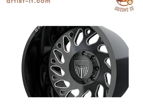 REAR SPECIALITY FORGED D003 WHEEL 3D MODEL 3D Print Model