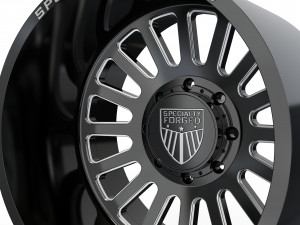 REAR SPECIALITY FORGED D004 WHEEL 3D MODEL Model Cetak 3D