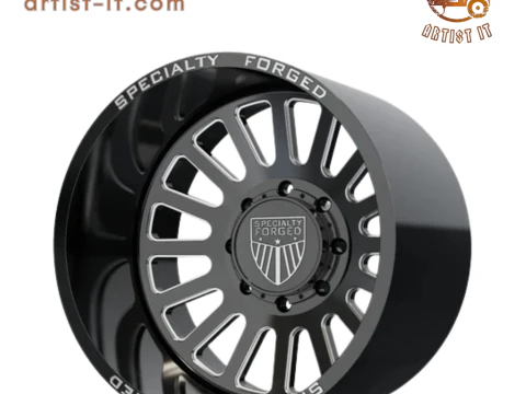 REAR SPECIALITY FORGED D004 WHEEL 3D MODEL 3D Print Model