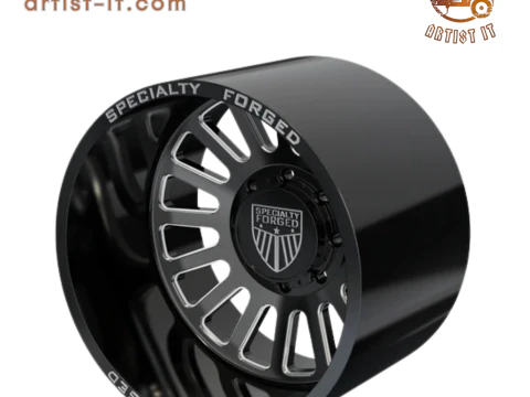 REAR SPECIALITY FORGED D004 WHEEL 3D MODEL 3D Print Model