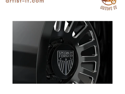 REAR SPECIALITY FORGED D004 WHEEL 3D MODEL 3D Print Model