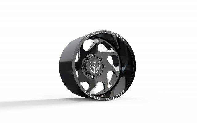 REAR SPECIALITY FORGED D006 WHEEL 3D MODEL 3Dプリントモデル .c4d .max .obj .3ds .fbx .stl .blend 