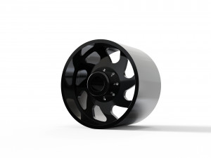 REAR SPECIALITY FORGED D006 WHEEL 3D MODEL 3Dプリントモデル
